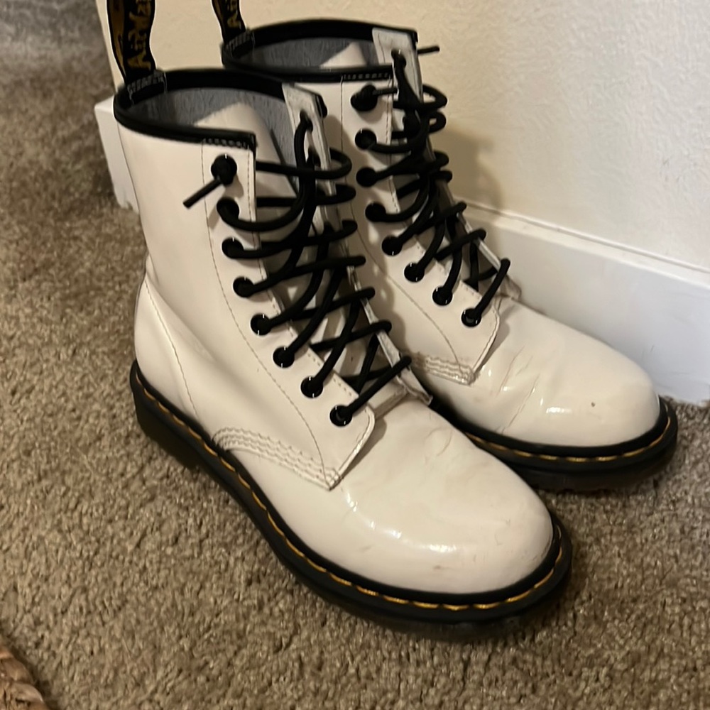 Dr. Martens white size 7